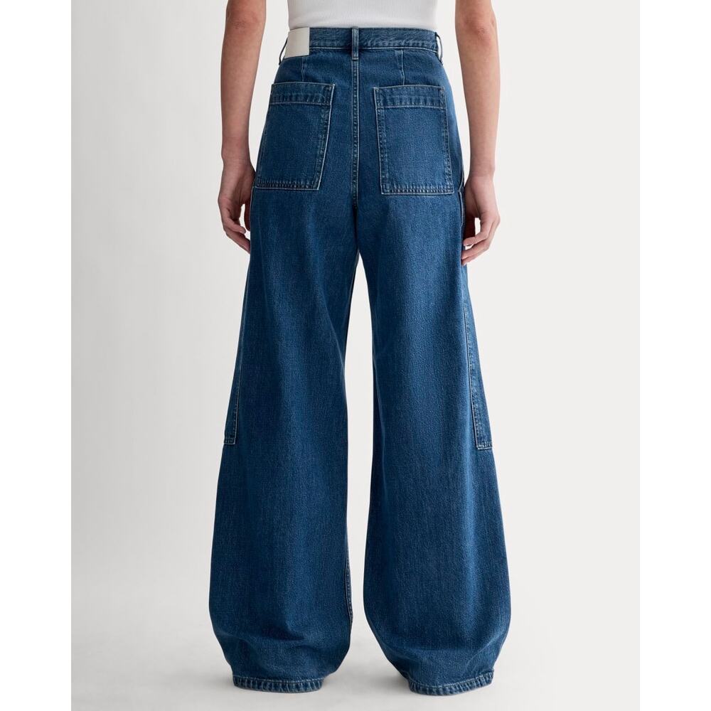 Everlane The Carpenter Jean Medium Blue 31R Wide Leg Jeans - Picture 2 of 7